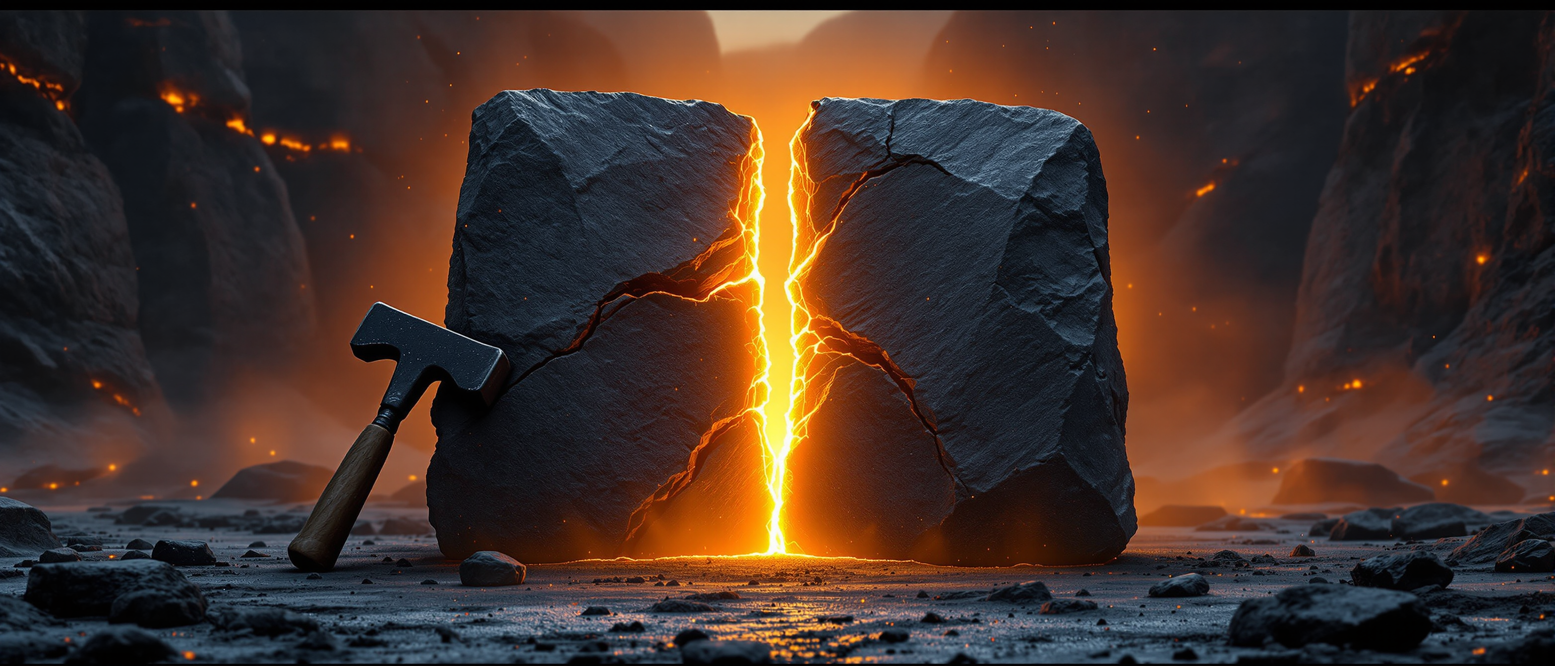 Hero panorama: úder dláta do kamene, KQS manifest